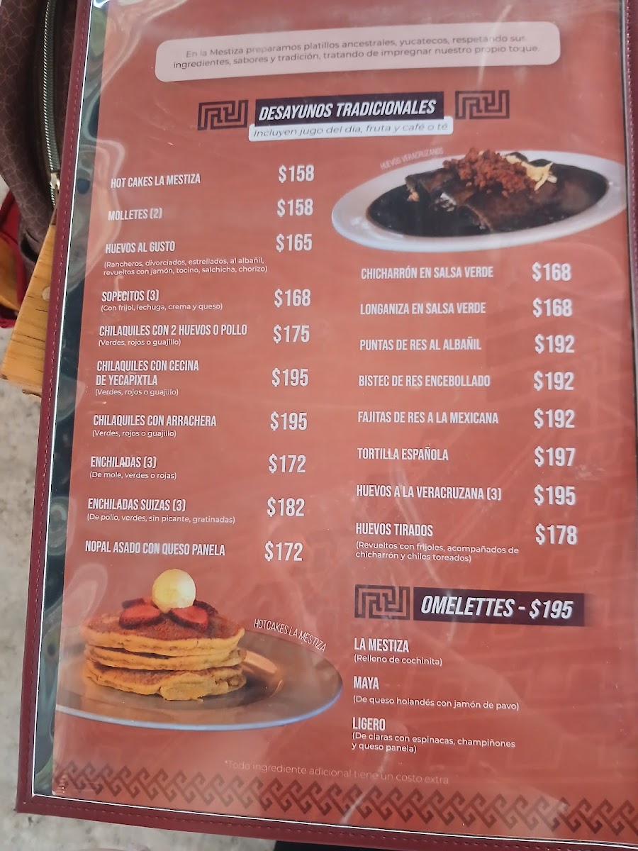 Comida Artesanal Yucateca Menu - Image 1